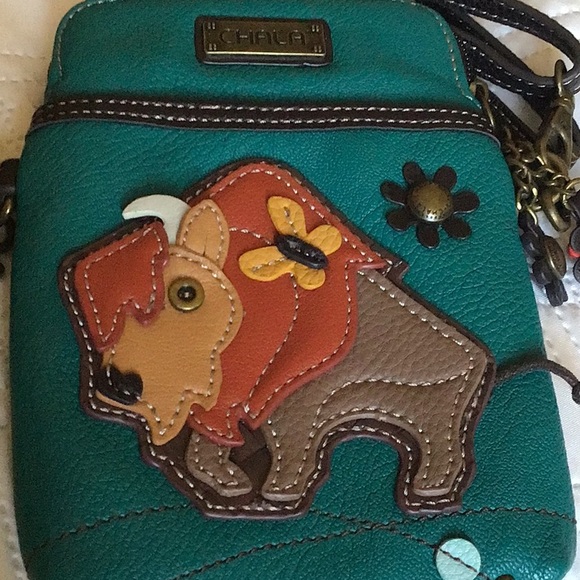 Chala Crossbody Bag with Animal Patch - Picture 2 of 6